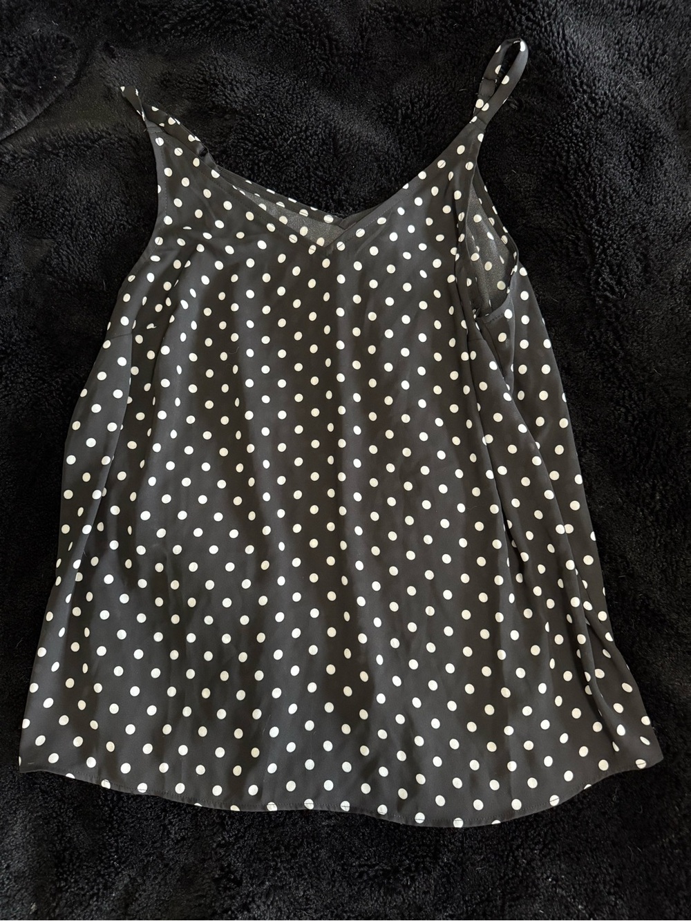 torrid Black Polka Dot V-Neck Cami